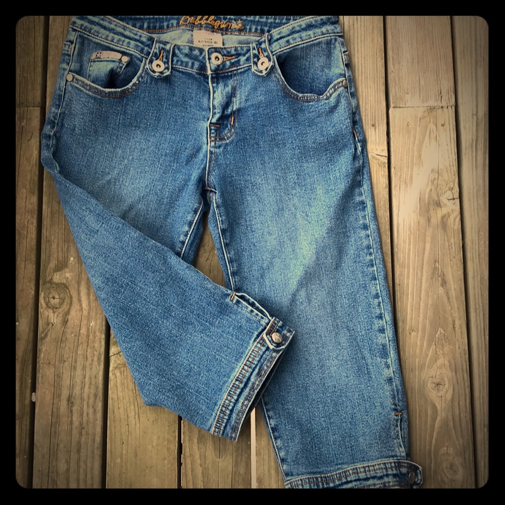 Bubblegum Capri Jeans